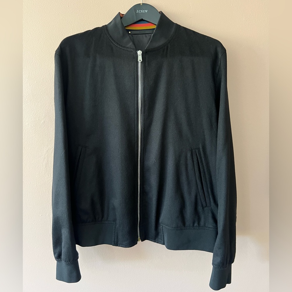 Paul Smith Cashmere bomber jacket